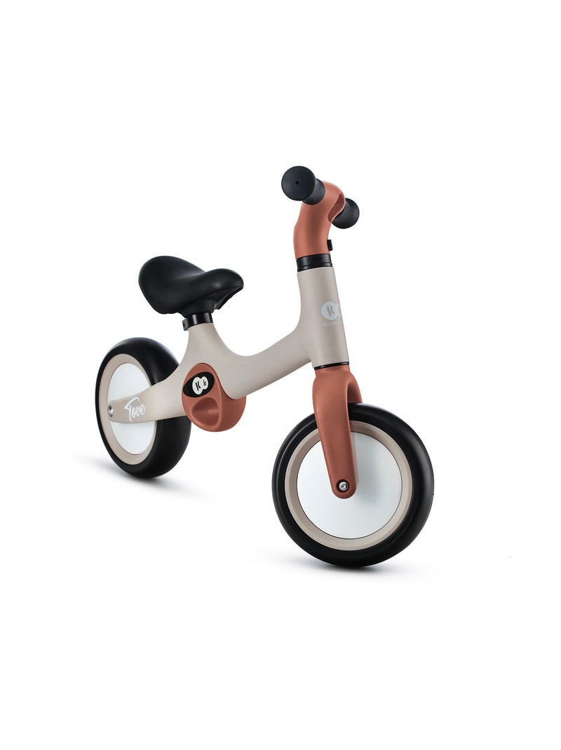 Velo d'equilibre leger selle et roues reglables Beige - Kiabi