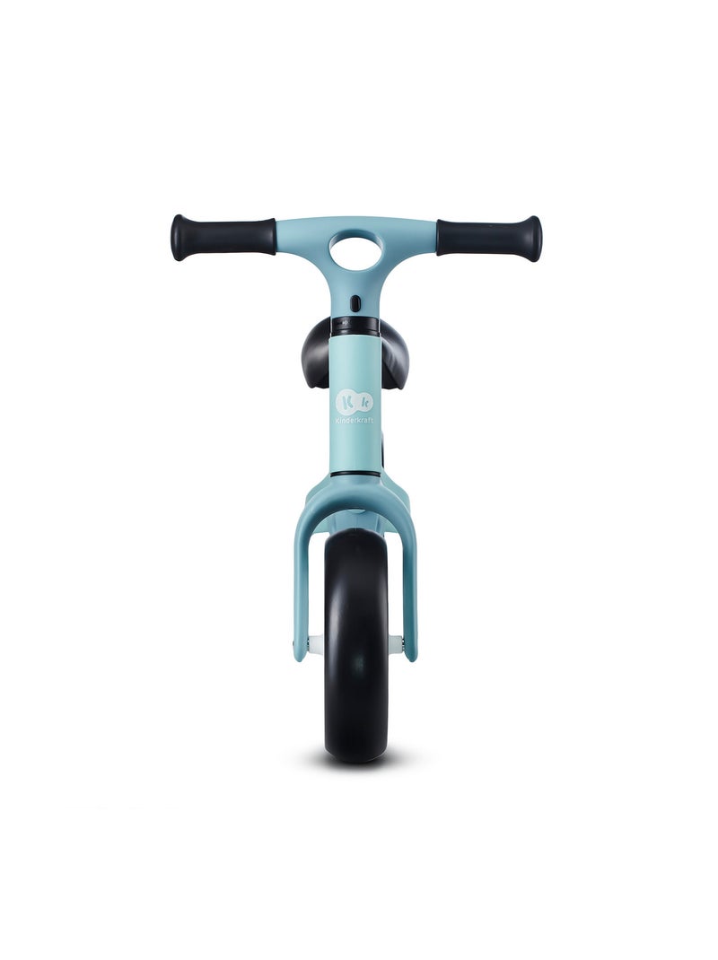 Velo d'equilibre leger selle et roues reglables Menthe - Kiabi