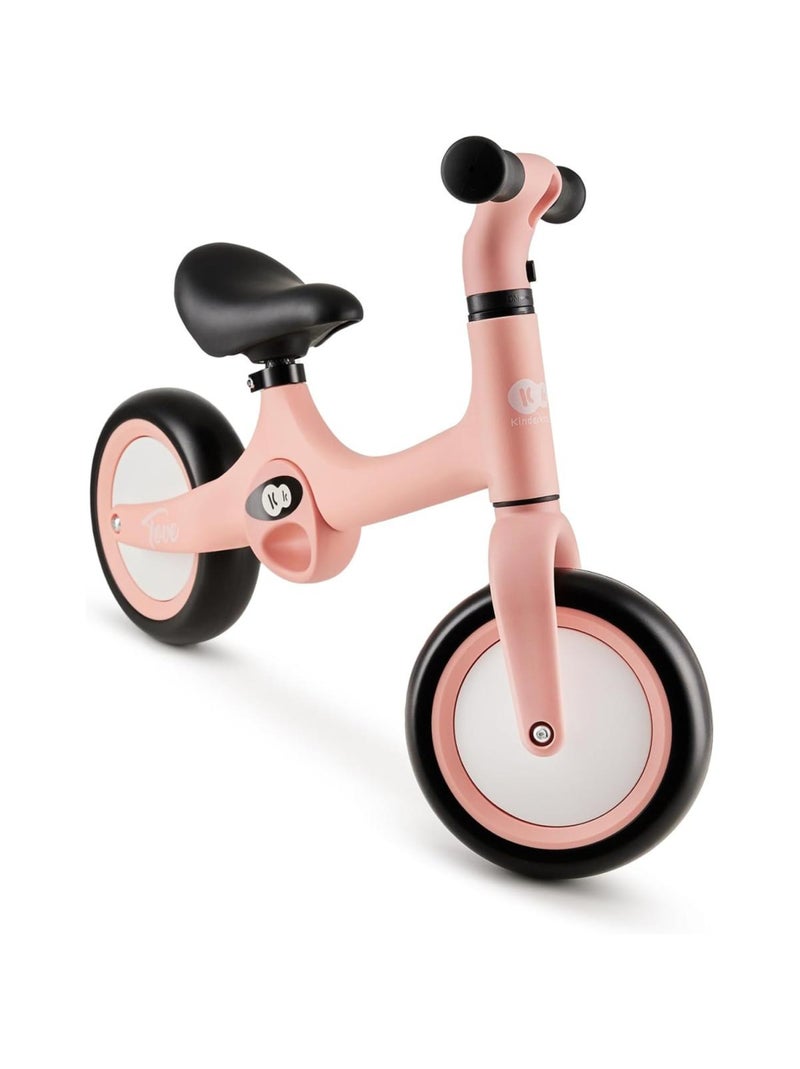 Velo d'equilibre leger selle et roues reglables Rose - Kiabi