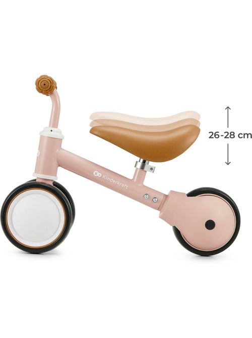 Vélo Draisienne Kinderkraft CUTIE avec Selle Réglable, Roues EVA et Guidon Sécurisé - Kiabi Vélo Draisienne Kinderkraft CUTIE avec Selle Réglable, Roues EVA et Guidon Sécurisé - Kiabi