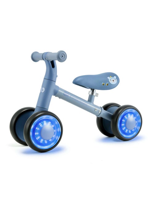 Vélo Draisienne Kinderkraft CUTIE FLASH avec Roues LED RGB, Selle Réglable et Cadre Acier - Kiabi Vélo Draisienne Kinderkraft CUTIE FLASH avec Roues LED RGB, Selle Réglable et Cadre Acier - Kiabi