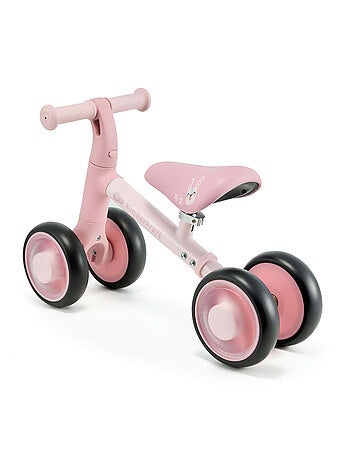 Vélo Draisienne Kinderkraft CUTIE FLASH avec Roues LED RGB, Selle Réglable et Cadre Acier