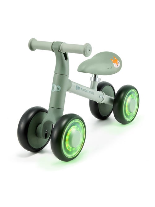 Vélo Draisienne Kinderkraft CUTIE FLASH avec Roues LED RGB, Selle Réglable et Cadre Acier - Kiabi Vélo Draisienne Kinderkraft CUTIE FLASH avec Roues LED RGB, Selle Réglable et Cadre Acier - Kiabi