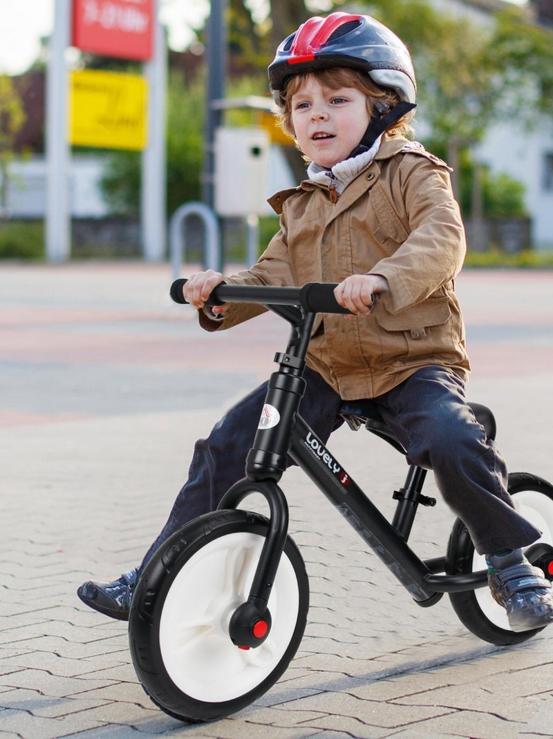 Vélo enfant draisienne 2 en 1 Noir - Kiabi