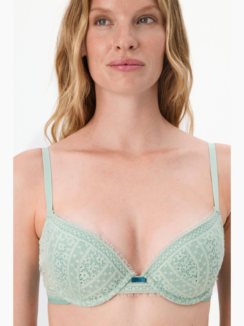 Velora soutien-gorge push up penti Vert menthe - Kiabi