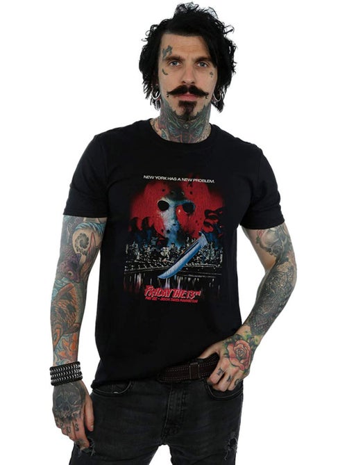 Vendredi 13 - T-shirt JASON TAKES MANHATTAN - Kiabi