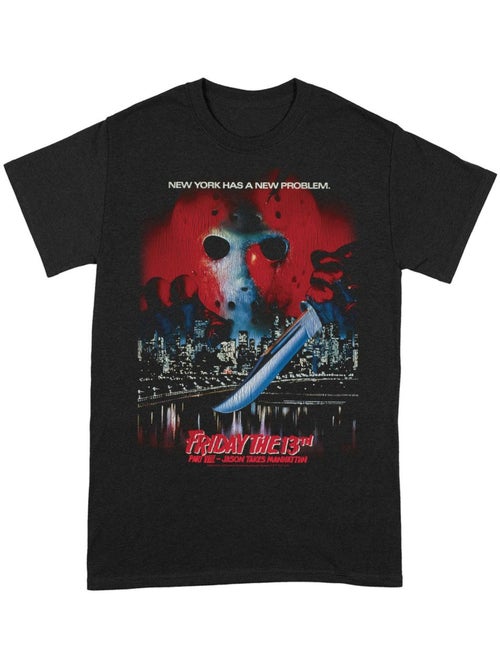 Vendredi 13 - T-shirt JASON TAKES MANHATTAN - Kiabi