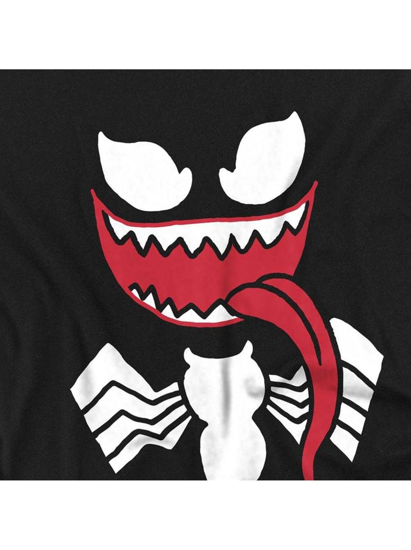 Venin - T-shirt motif/style visage Noir - Kiabi