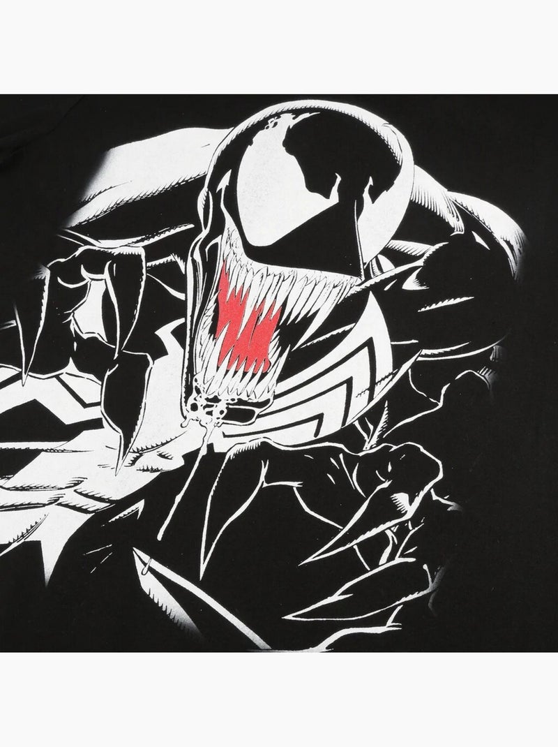 Venin - T-shirt (Venom) Noir Blanc - Kiabi