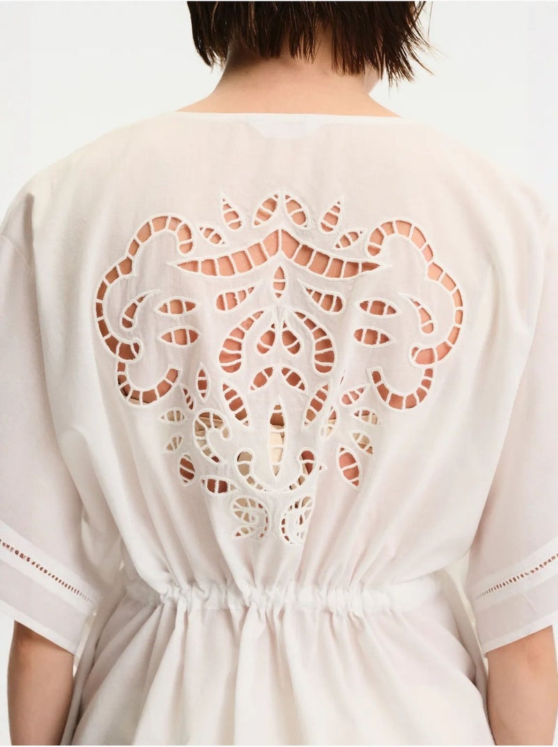 Vera kaftan penti Blanc - Kiabi