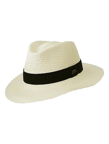 Véritable chapeau panama naturel