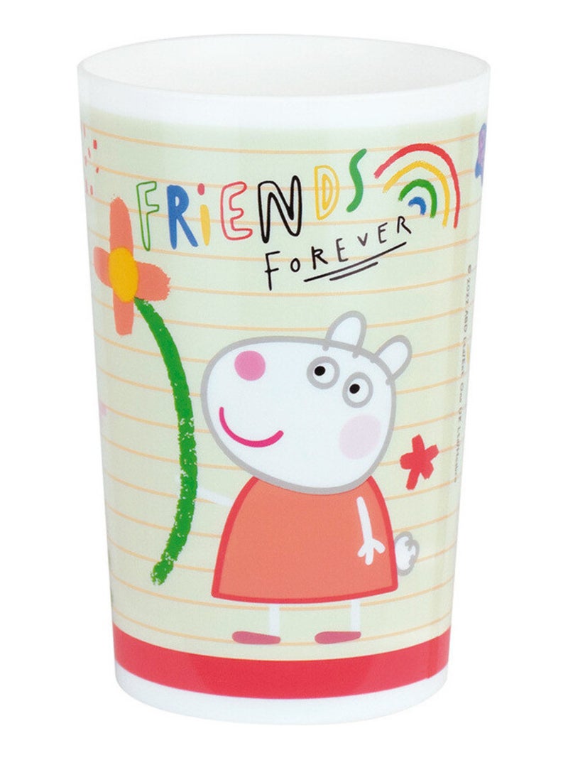 Verre - Peppa Pig Verre Rouge - 220 ml Multicolore - Kiabi