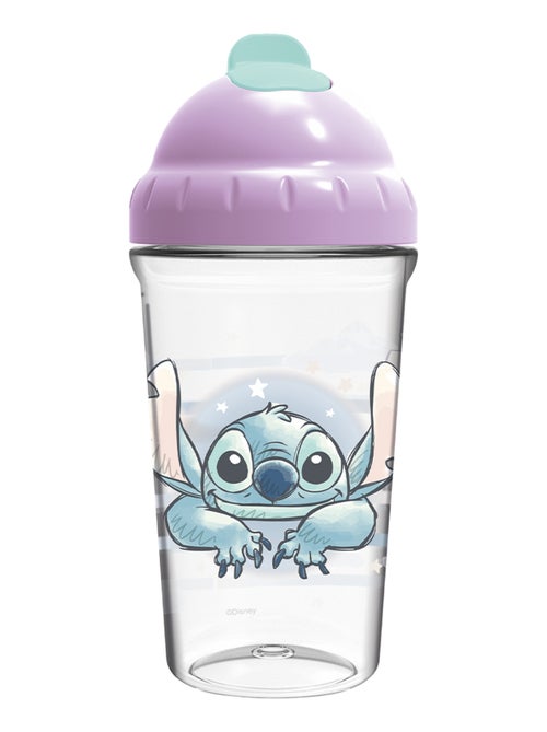 Verre avec ouverture flexible-Disney Stitch- 295 ml - Kiabi