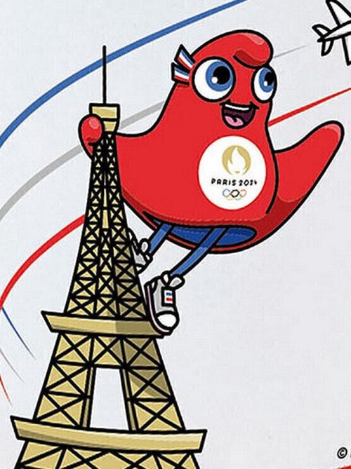 Verre en plastique Mascotte Jeux Olympiques 2024 - 220 ml - Kiabi