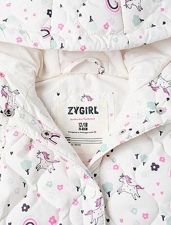 Vest sans manches avec capuche et volants NEW YORK