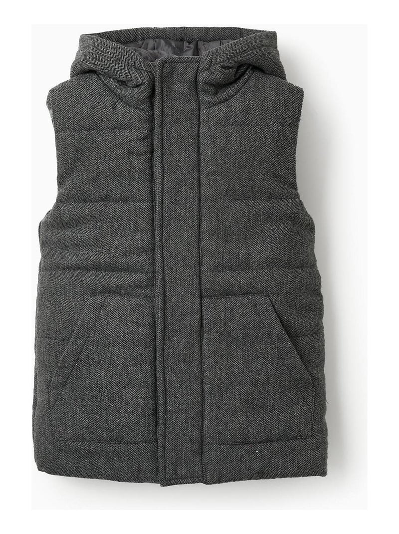 Gilet Sans Manches Rembourré Pour Enfant 5-13 Ans - Capuche, Doublé Chaud, Marque A2Z 4 Kids