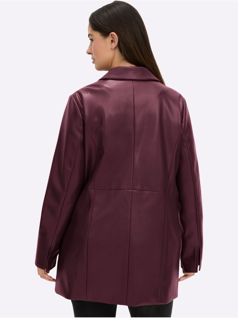 Veste - Taille Standard - Sheego Noir Bordeaux - Kiabi