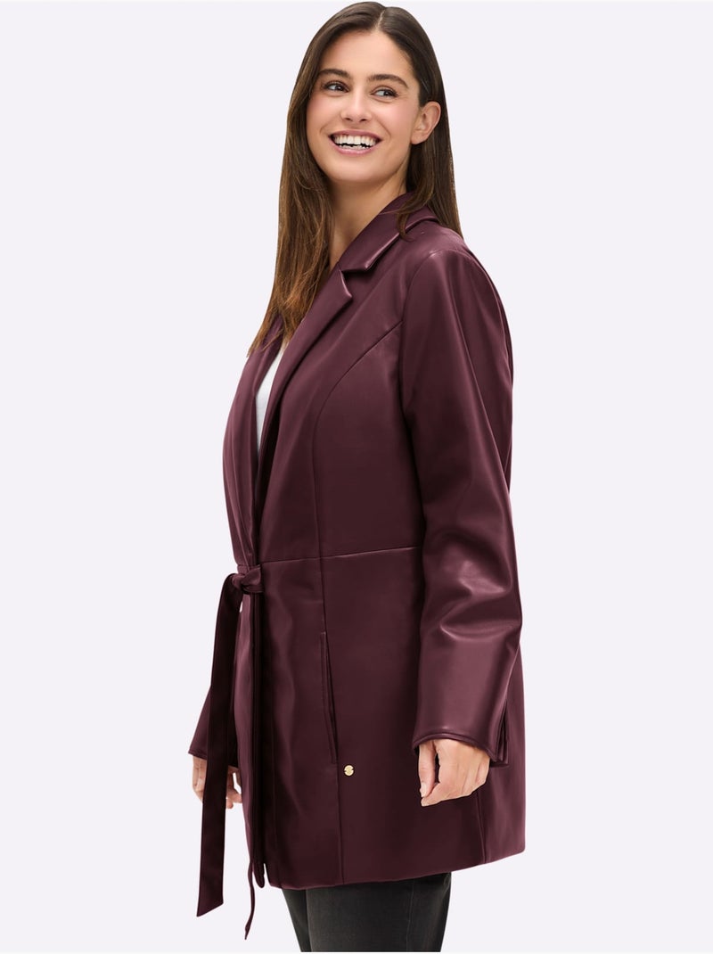 Veste - Taille Standard - Sheego Noir Bordeaux - Kiabi