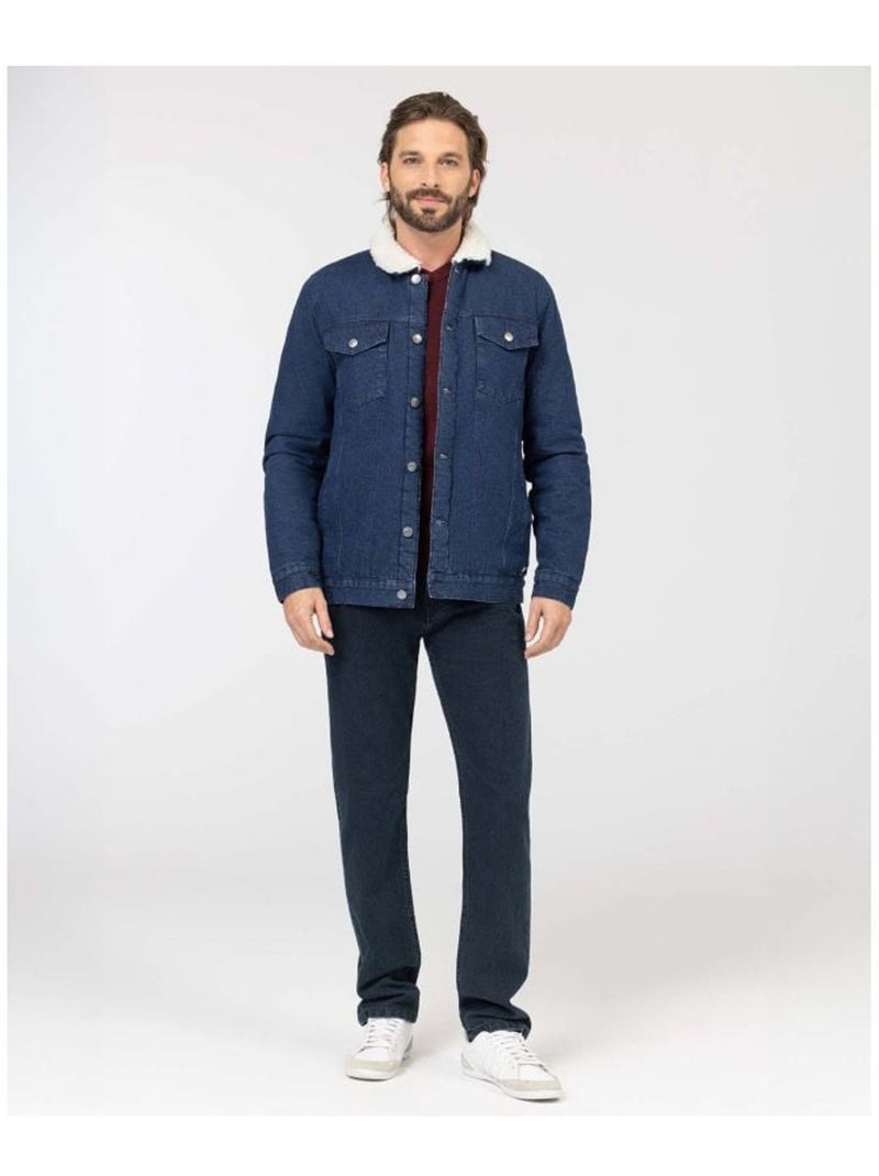 Veste - terre de marins Bleu jean - Kiabi