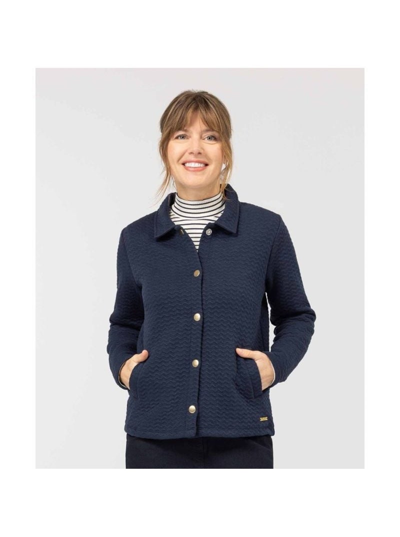 Veste Terre de Marins Bleu marine Femme Kiabi - Main Image