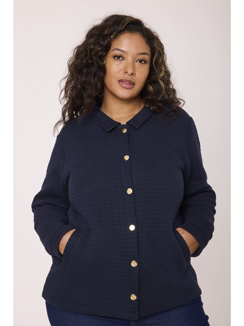 Veste - Terre de Marins Bleu marine - Kiabi