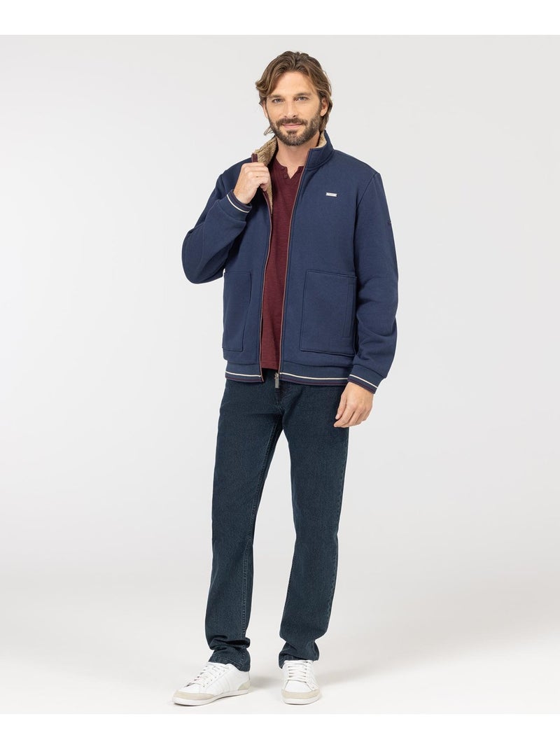 Veste - terre de marins Bleu marine - Kiabi