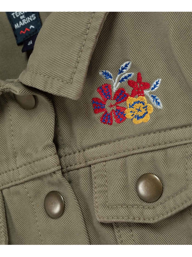 Veste - Terre de Marins Vert kaki clair - Kiabi