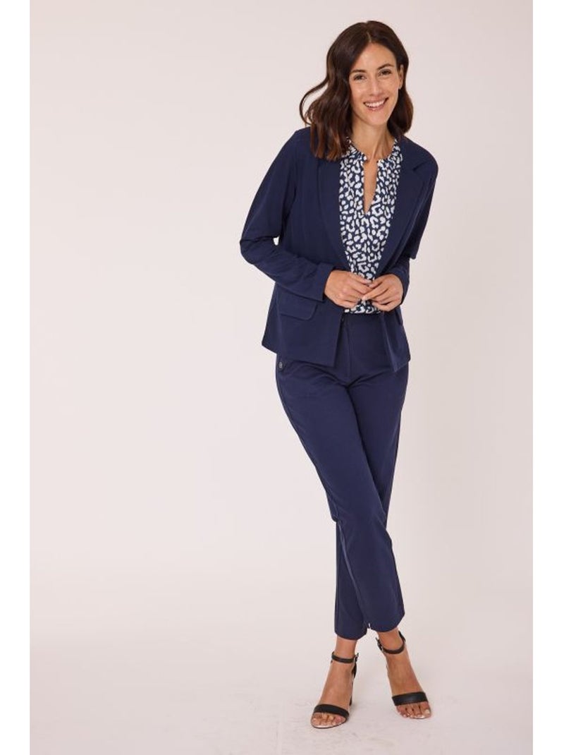 Veste 100% coton - Terre de Marins Bleu marine - Kiabi