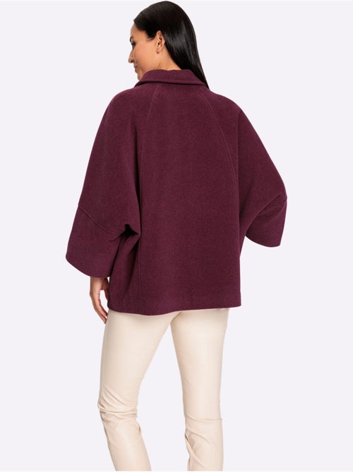 Veste 50% De Laine - Taille Standard - Helline - Kiabi Veste 50% De Laine - Taille Standard - Helline - Kiabi