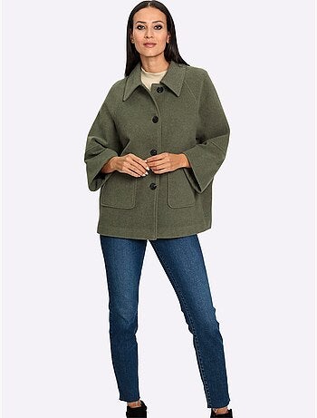 Veste 50% De Laine - Taille Standard - Helline