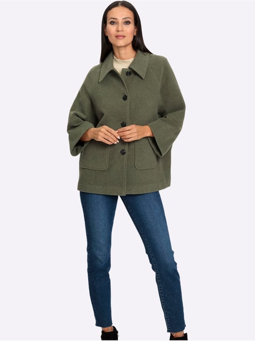 Veste 50% De Laine - Taille Standard - Helline - Kiabi
