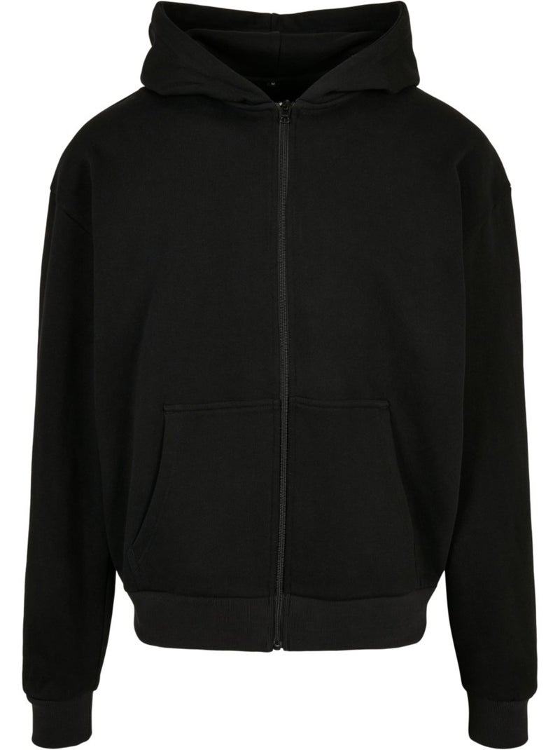 Veste à capuche - build your brand Noir - Kiabi