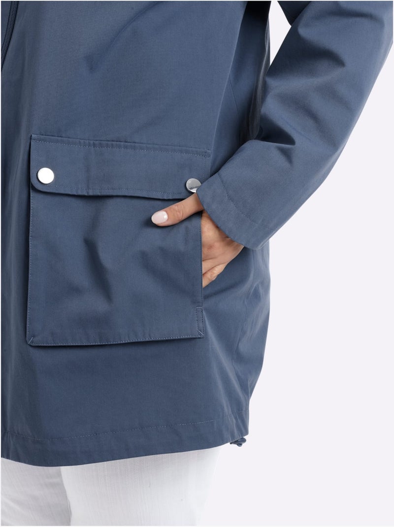 Veste à Capuche - Taille Standard - Sheego Bleu - Kiabi