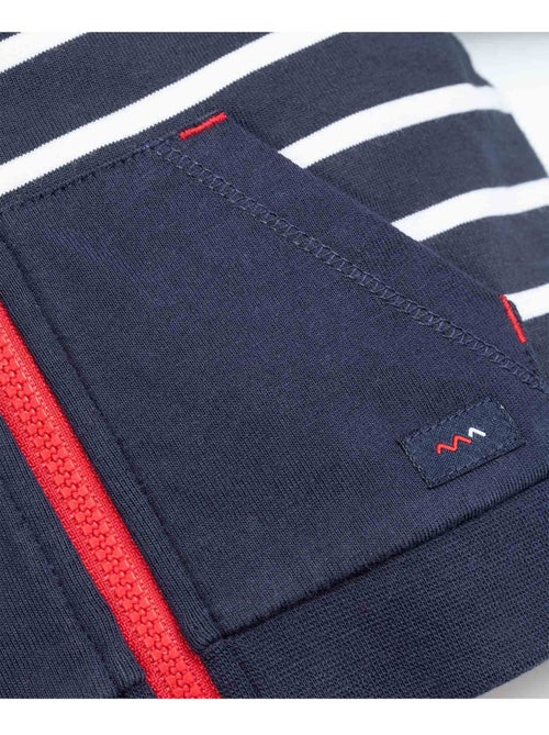Veste à capuche - terre de marins - Kiabi Veste à capuche - terre de marins - Kiabi
