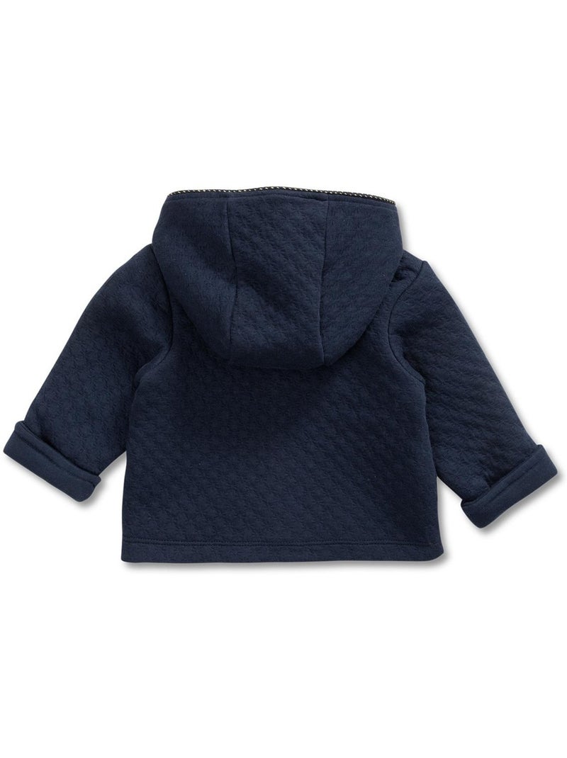 Veste à capuche - Terre de Marins Bleu Bleu - Kiabi