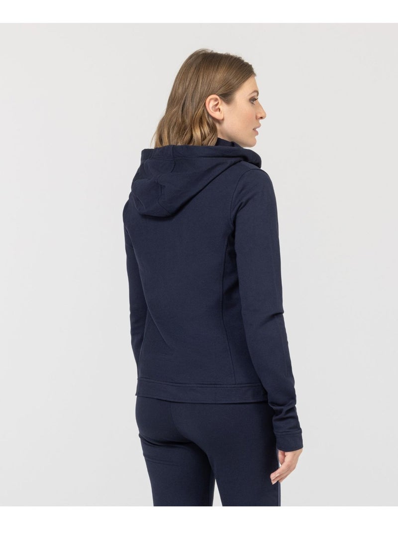 Veste à capuche - Terre de Marins Bleu - Kiabi