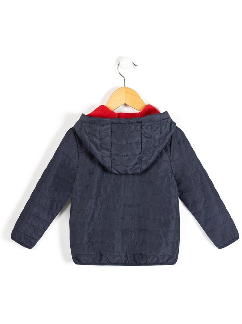 Veste à capuche - terre de marins Bleu marine - Kiabi