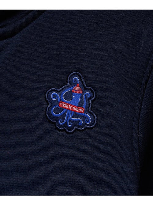 Veste à capuche - terre de marins - Kiabi