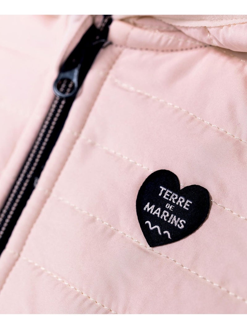 Veste à capuche - Terre de Marins Rose clair - Kiabi