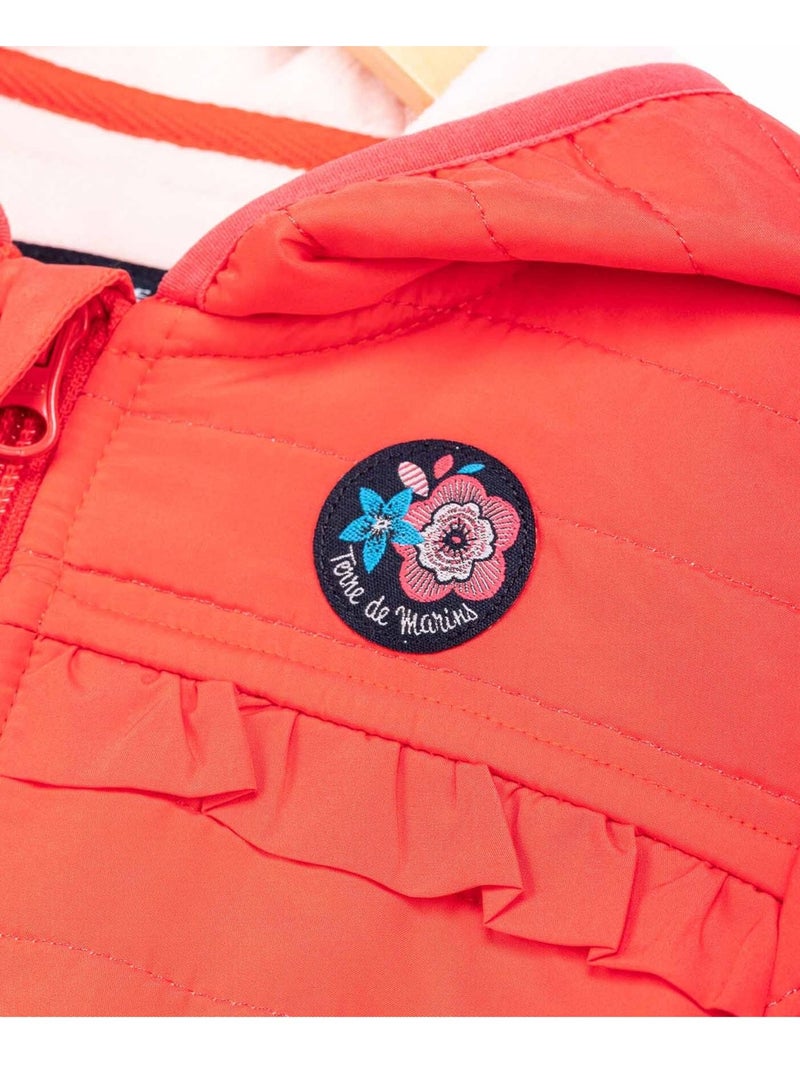 Veste à capuche - Terre de Marins Rose foncé - Kiabi