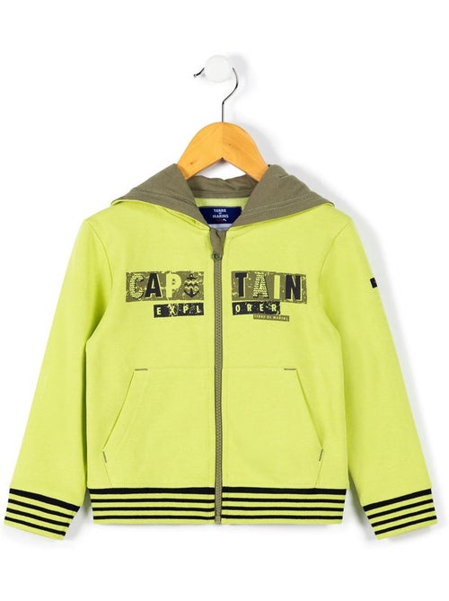 Veste à capuche - terre de marins - Kiabi