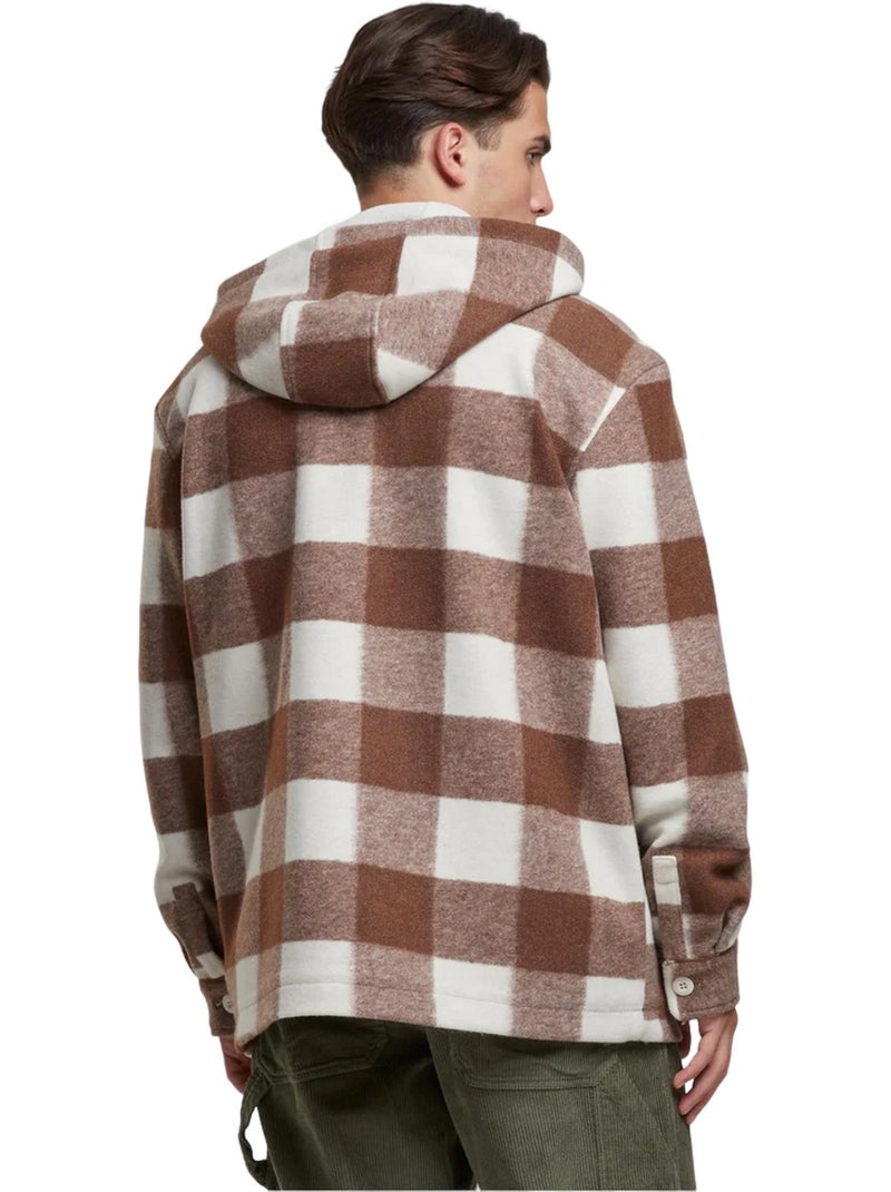 Veste à capuche - urban classics Blanc nacré - Kiabi