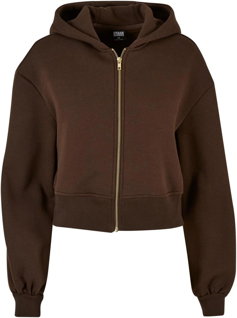 Veste à capuche - urban classics Marron - Kiabi