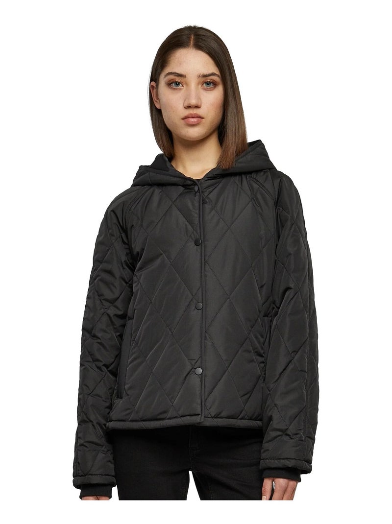 Veste à capuche - urban classics Noir - Kiabi