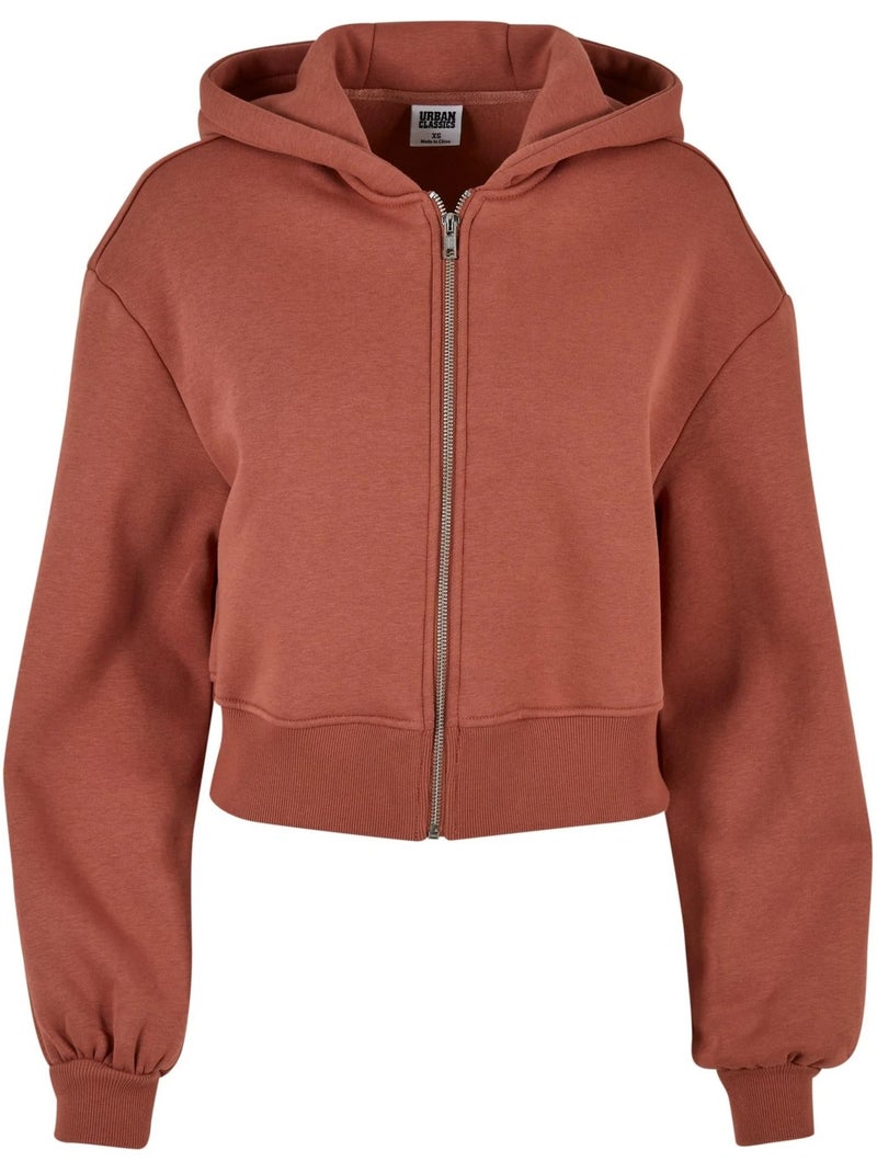 Veste à capuche - urban classics Terracotta - Kiabi