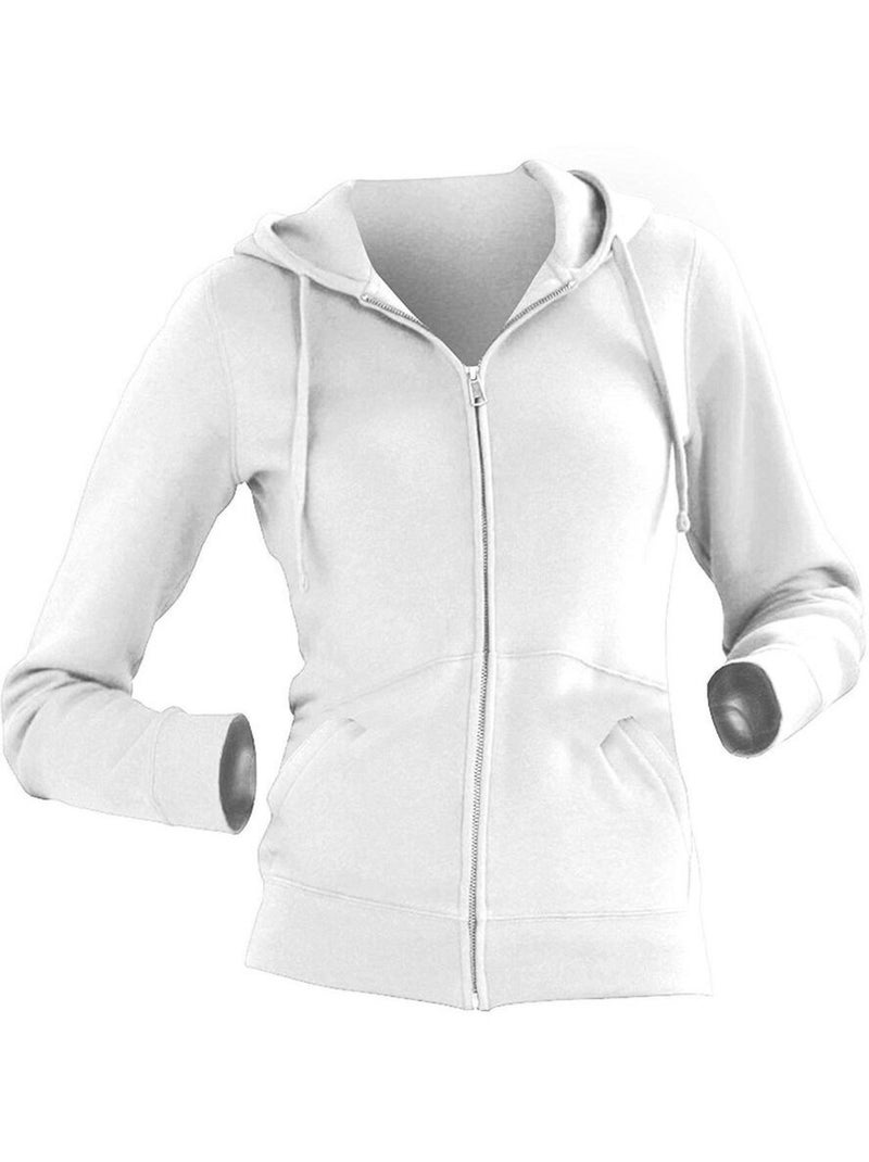 Veste à capuche authentic - russell Blanc - Kiabi