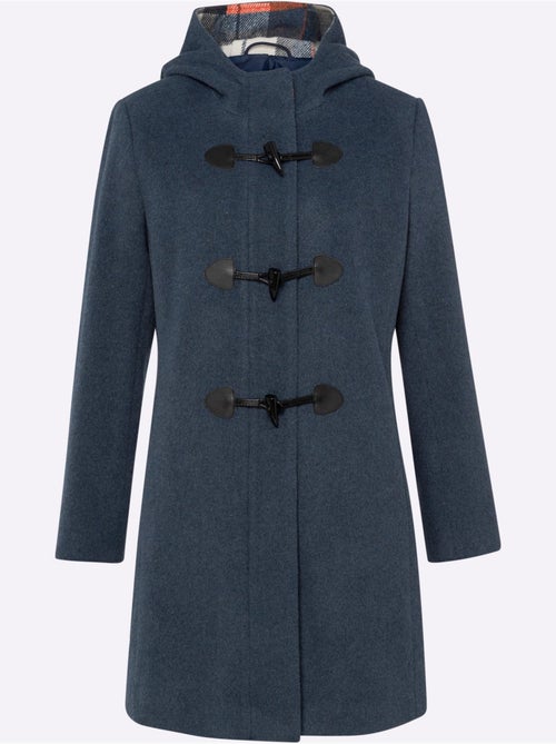 Veste à capuche avec col en bordure et poches pratiques - Taille standard - Moda Vilona - Kiabi