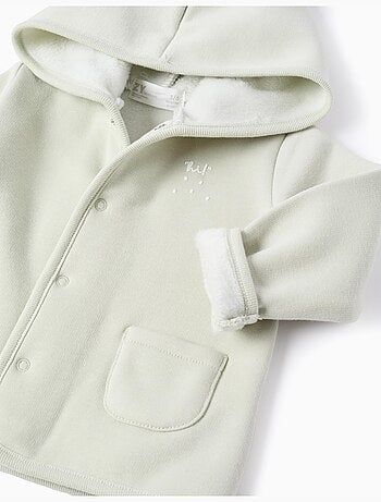 Veste à capuche avec doublure en peluche