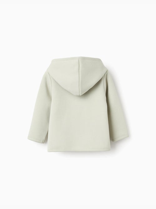 Veste à capuche avec doublure en peluche - Kiabi