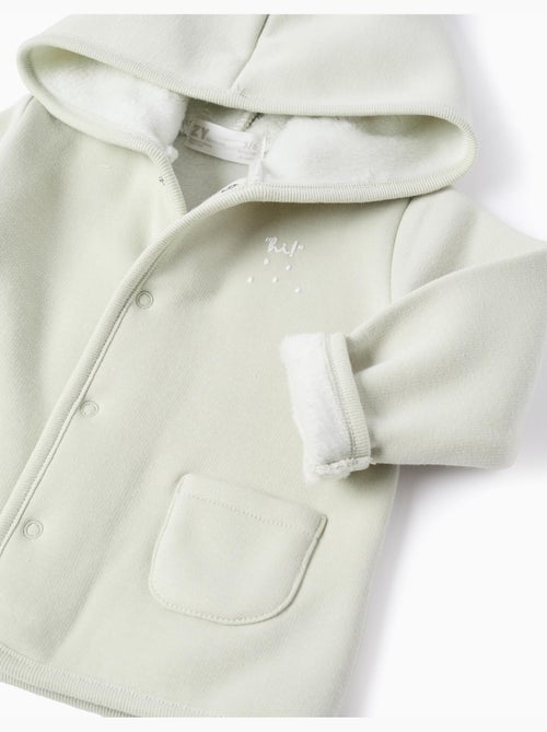 Veste à capuche avec doublure en peluche - Kiabi